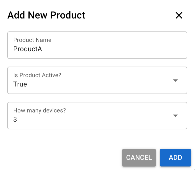 Add Product